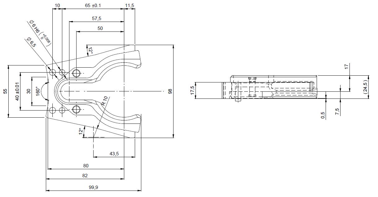 TOOL FINGER HSK 63F